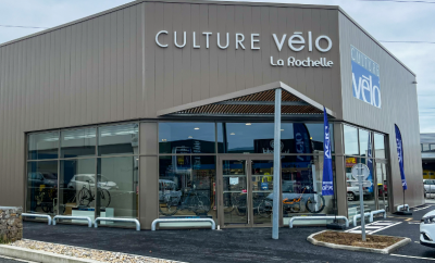 façade d'un magasin de l'enseigne Culture vélo