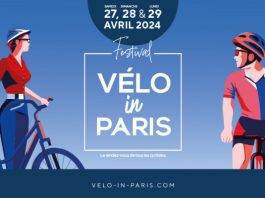 affiche de l'édition 2024 du Festival Vélo in Paris